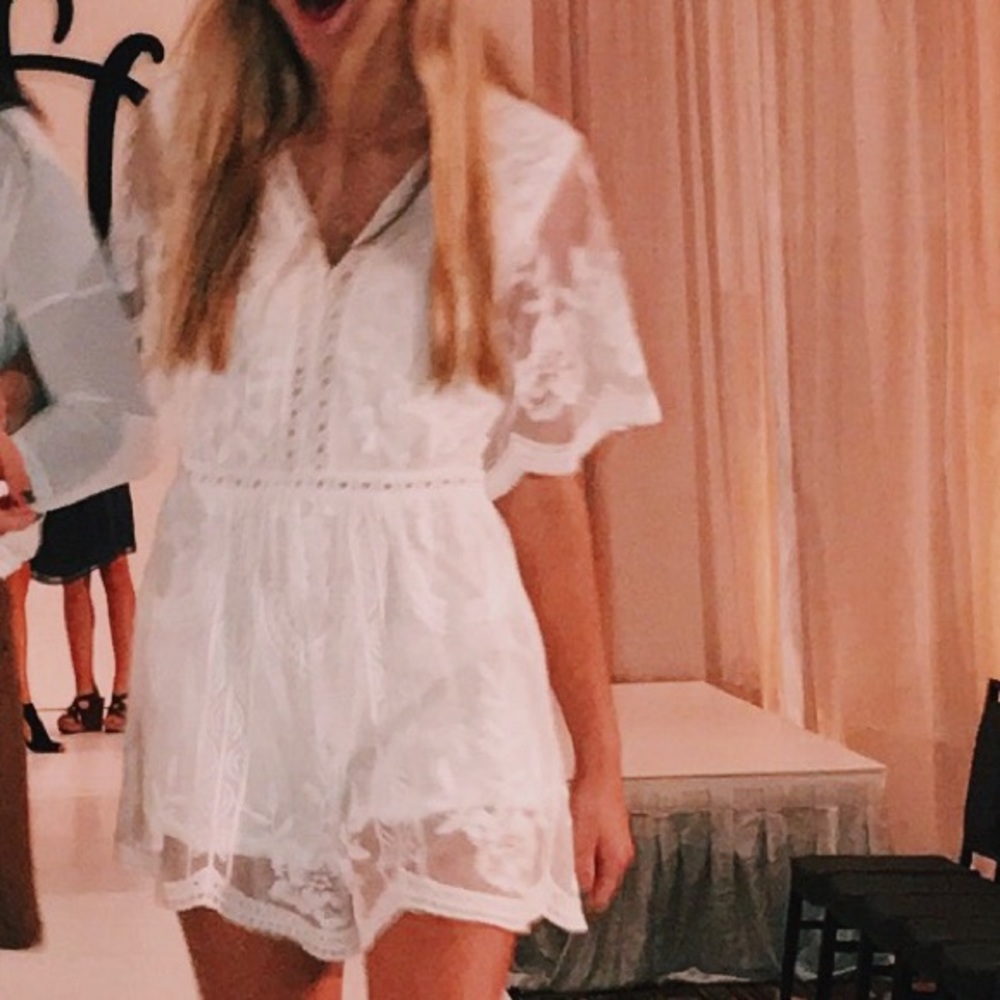 Lace Romper
